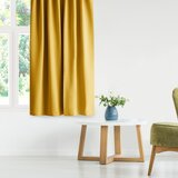 Restilo Rumena zavesa za delno zatemnitev 140x175 cm Kierra – | Shoptok.si