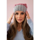 Kesi Cap with fleece Paris K212 dark pink+gray | shoptok.hr