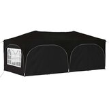  Zložljivi šotor za zabave 575 x 288 x 245 cm Črna, (5000248699) | Shoptok.si