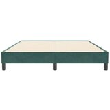 posteljni okvir brez vzmetnice temno zelena 140x210 cm žamet, (21829627) | Shoptok.si