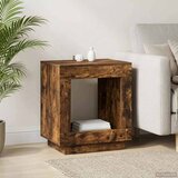  Bocni stol Dimljeni hrast 60 x 40 x 65 cm Konstruirano drvo | shoptok.hr