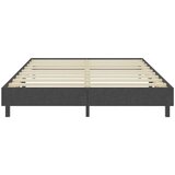Box spring okvir za krevet od tkanine sivi 140 x 200 cm | Eponuda.com