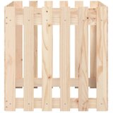  Vrtna sadilica s izgledom ograde 60x60x60 cm od borovine | Eponuda.com