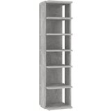 Maison Chic Omarica za obutev - Kopa za čevlje betonsko siva 27,5x27x102 cm inženirski les, (21777227) | Shoptok.si