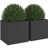  Sadilice 2 kom crne 49 x 47 x 46 cm od čelika | Eponuda.com