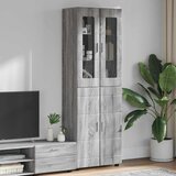  Highboard FLORIN Siva Sonoma 60 x 35 x 182 cm Konstruirano drvo | Eponuda.ba