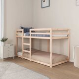  Krevet na kat 90 x 190 cm od masivne borovine | shoptok.hr