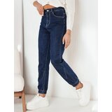 DStreet Spodnie damskie jeansowe CALCEA granatowe | ePonuda.com