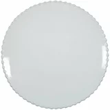 Costa Nova Bijeli tanjur od kamenine Pearl ⌀ 28 cm