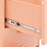 vidaXL Ormarić za pohranu ružičasti 42,5 x 35 x 101,5 cm čelični | shoptok.hr