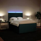 Krevet s oprugama i madracem tamnozeleni 160x200 cm baršunasti | shoptok.hr