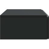 Stolna montirana na zid Crna 87 5 x 34 5 x 17 cm | shoptok.hr