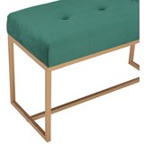  Klupa 80 cm zelena baršunasta | shoptok.hr