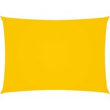  Jedro za zaštitu od sunca od tkanine Oxford pravokutno 6 x 8 m žuto | shoptok.hr