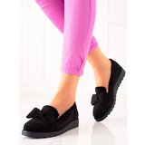 SHELOVET La.Fi SUEDE SHOES WITH BOW Cene