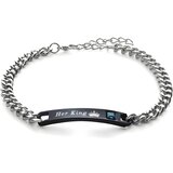 Narukvica HK-38981 - Srebrna / 21,5 + 5cm KP38981 | Shoptok.si