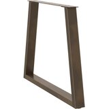  Noge za blagovaonski stol V-oblik 3 kom Prirodni čelik 80 x (72-73,3) cm Čelik | shoptok.hr