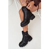 Boto Womens Work Boots With Decorations Insulated Black Lunea | Shoptok.si
