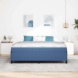  Konstrukcija postelje z vzmetnico Modra 180 x 200 cm blago, (5000127625) | Shoptok.si