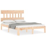  Okvir kreveta bez madraca 140 x 190 cm od masivne borovine | shoptok.hr
