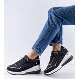 Gemre Black wedge sneakers Pisignano | Shoptok.si