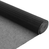  Tepih pravokutni crni 80 x 300 cm od bambusa | shoptok.hr