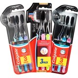 Colgate Slim Soft Active zobne ščetke z aktivnim ogljem soft 3 kos | Shoptok.si