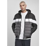 Urban Classics Colorblock Bubble Jacket black/dark shadow | Shoptok.si