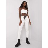 RELEVANCE Sweatpants-RV-DR-6437.18-ecru | Shoptok.si