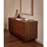 Kave Home Komoda u dekoru oraha u tamnoj prirodnoj boji 120x75x50 cm Norlen – | shoptok.hr