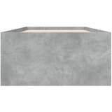  Okvir kreveta boja betona 90 x 190 cm od konstruiranog drva | shoptok.hr