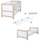 Roba Bela/v naravni barvi otroška posteljica 70x140 cm Malo – | Shoptok.si