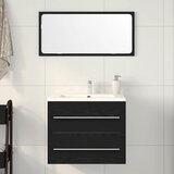 Ormarić za umivaonik u kupaonici crni hrast 60x38,5x48 cm inženjerski drvo Cijene