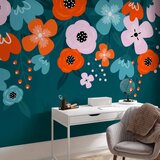  Foto tapeta - Colorful Bloom - Third Variant 98x70 | shoptok.hr