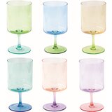 Easy Life set kelih za cocktail Rainbow 360ml, 6 kos, steklo Cene