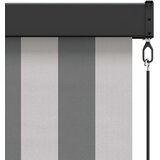 Rolo Antracitna in bela 140 x 250 cm Tkanina in aluminij, (5000247171) | Shoptok.si