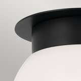  kichler kl-albers-f-g-bk-plafonsko svetlo albers 1xE27/40W/230V prečnik 20,3 cm crno | Eponuda.com