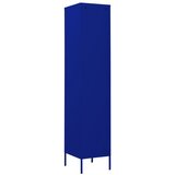 Ormarić s ključem modri 35 x 46 x 180 cm čelični | shoptok.hr