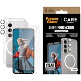 PanzerGlass Samsung Galaxy S25 Bundle 3v1 (ovitek, zaščitno steklo, zaščitno steklo za kamero), (21691057) | Shoptok.si