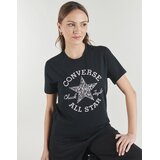 Converse Majice s kratkimi rokavi ANIMAL PRINT INFILL STANDARD FIT TEE Črna | Shoptok.si