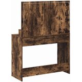  Toaletni stol s policom Dimljeni hrast 100 x 41 x 135 cm | shoptok.hr