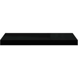  Plutajuće zidne police 2 kom crne 60 x 23,5 x 3,8 cm MDF | shoptok.hr