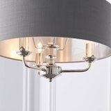  Endon 94377 - Luster na lancu HIGHCLERE 3xE14/40W/230V siv/sjajni hrom | Eponuda.com