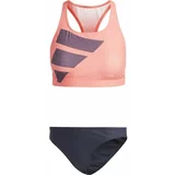 Adidas BIG BARS BIKINI Ženski dvodijelni kupaći kostim, boja lososa, veličina