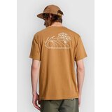 Quiksilver Bliss Point T-shirt tobacco brown | Shoptok.si