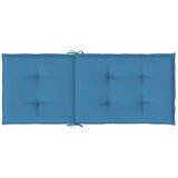  Jastuci za stolice 2 kom prošarano plavi 120x50x4 cm od tkanine - prošarana plava 120 x 50 x 4 cm 2 Prošarana plava | shoptok.hr