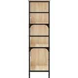  Polica za knjige boja hrasta 78 5x33x117 5 cm konstruirano drvo | shoptok.hr