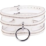 DEVIL STICKS Designer Traingo Collar Calf Softy Leather White Cijene