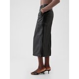GAP Faux leather midi skirt Utility - Women's | shoptok.hr