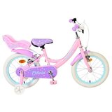 Volare dječji bicikl Olivia 16″ ružičaste boje, s dvije ručne kočnice | shoptok.hr